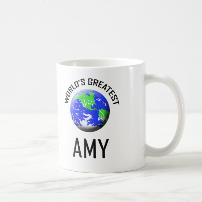 World's Greatest Amy Coffee Mug (Right)