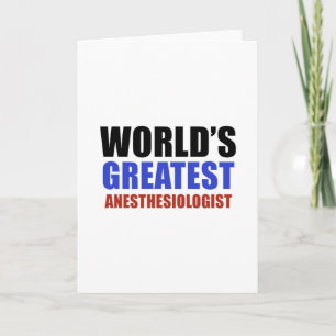 World's greatest Anesthesiologist Card