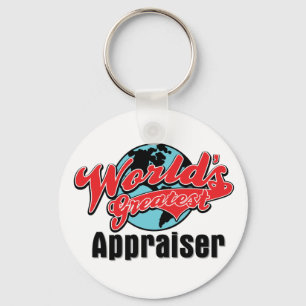 World's Greatest Appraiser Keychain