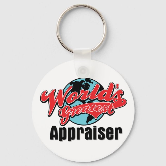World's Greatest Appraiser Keychain (Front)