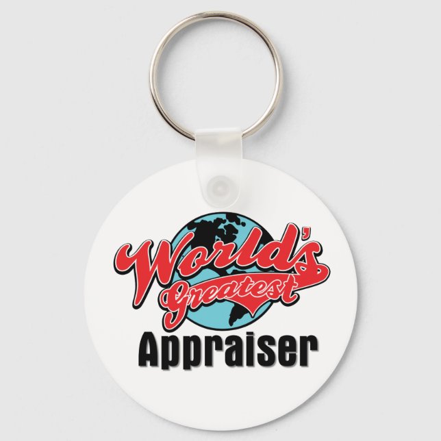 World's Greatest Appraiser Keychain (Front)