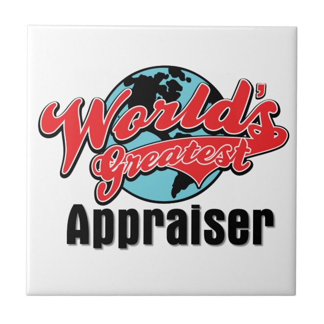 World's Greatest Appraiser Tile (Front)