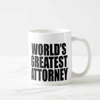 World's Greatest Attorney Coffee Mug