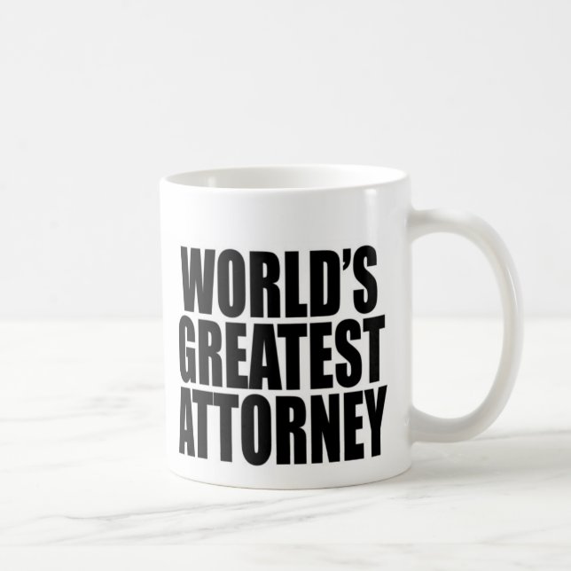 World's Greatest Attorney Coffee Mug (Right)