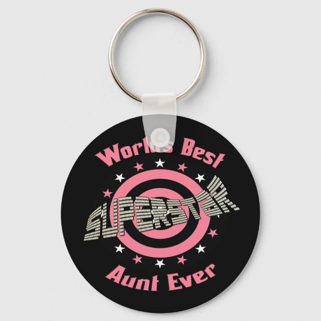 World's Greatest Aunt Keychain (Front)