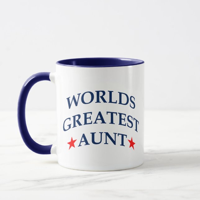 Worlds Greatest Aunt Mug (Left)