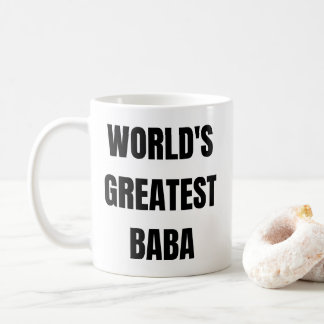 World's Greatest Baba Gift for Arab Father Coffee Mug