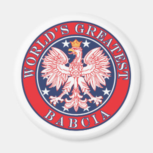 World's Greatest Babcia Magnet
