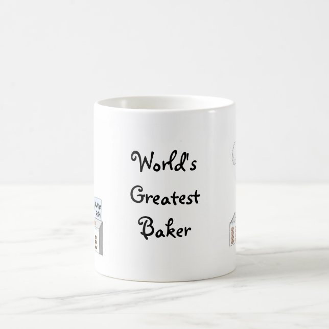 Worlds Greatest Baker Coffee Mug (Center)