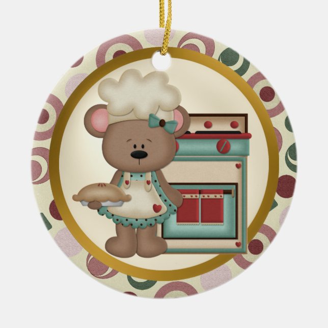 World's Greatest Baker ornament (Front)