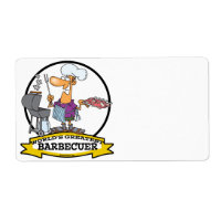 WORLDS GREATEST BARBECUER MEN CARTOON