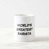 "World's Greatest Barista" Mug