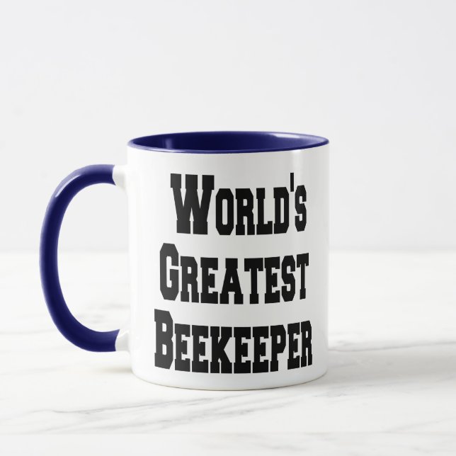 Worlds Greatest Beekeeper Mug (Left)