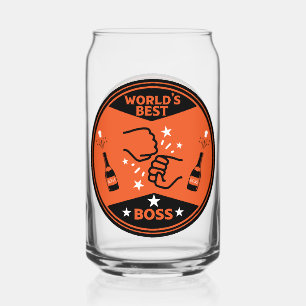 World's Greatest Best Boss Can Glass