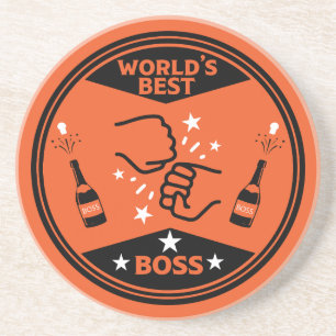 World's Greatest Best Boss Coaster