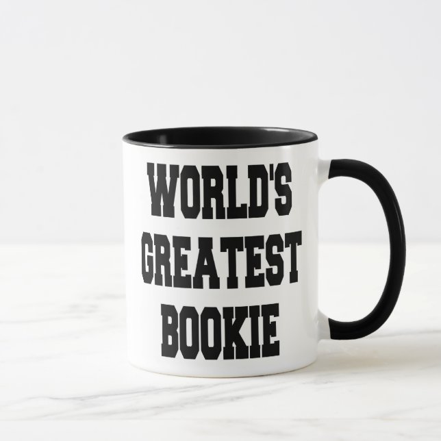 Worlds Greatest Bookie Mug (Right)