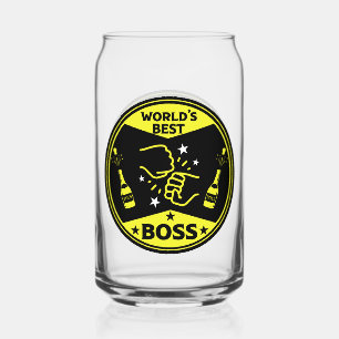 World's Greatest Boss Can Glass