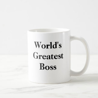 World's Greatest Boss Coffee Mug