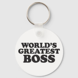 World's Greatest Boss Keychain