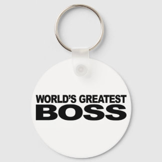 World's Greatest Boss Keychain