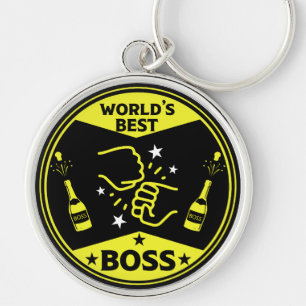 World's Greatest Boss Keychain