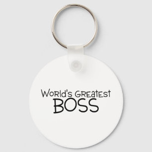 Worlds Greatest Boss Keychain