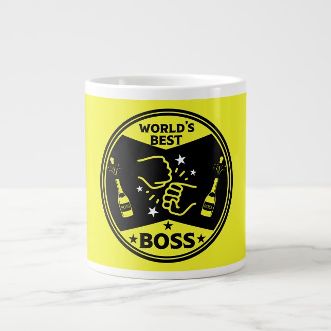 World's Greatest Boss Large Coffee Mug (Front)