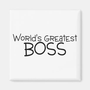 Worlds Greatest Boss Magnet