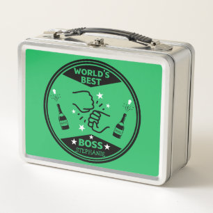 World's Greatest Boss Metal Lunch Box