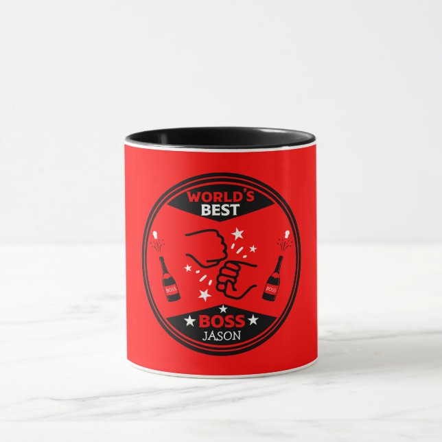 World's Greatest Boss Mug (Center)
