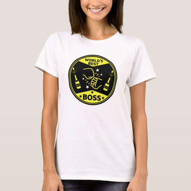 World's Greatest Boss T-Shirt (Front)