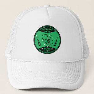 World's Greatest Boss Trucker Hat