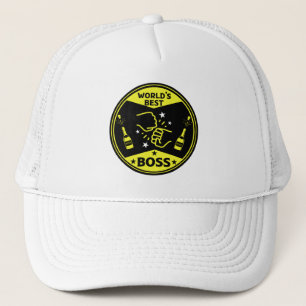 World's Greatest Boss Trucker Hat