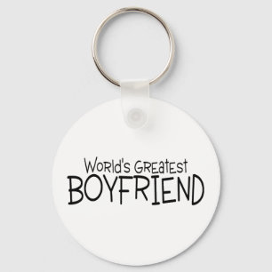 Worlds Greatest Boyfriend Keychain