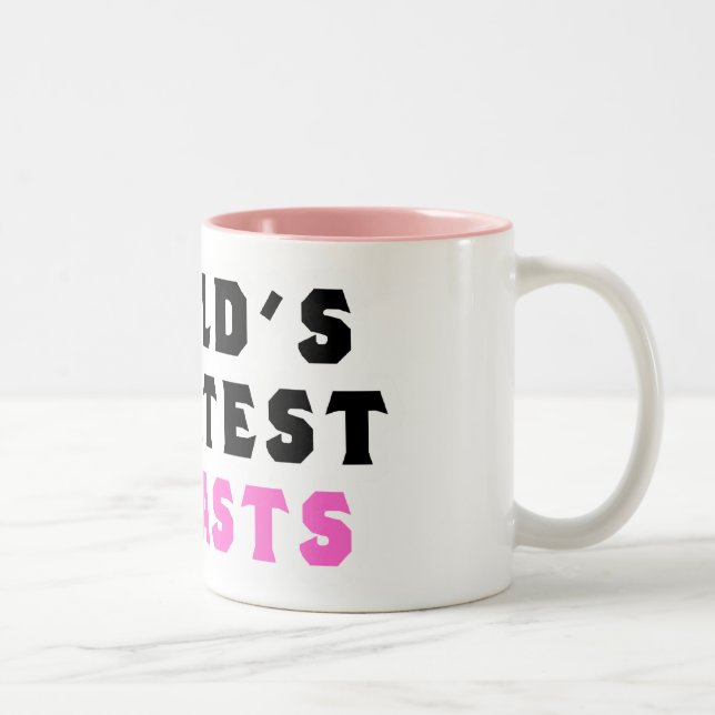 World's Greatest Breasts Two-Tone Coffee Mug (Right)