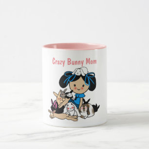 Worlds Greatest BUNNY MOM - Rabbit Rescue Foster Mug