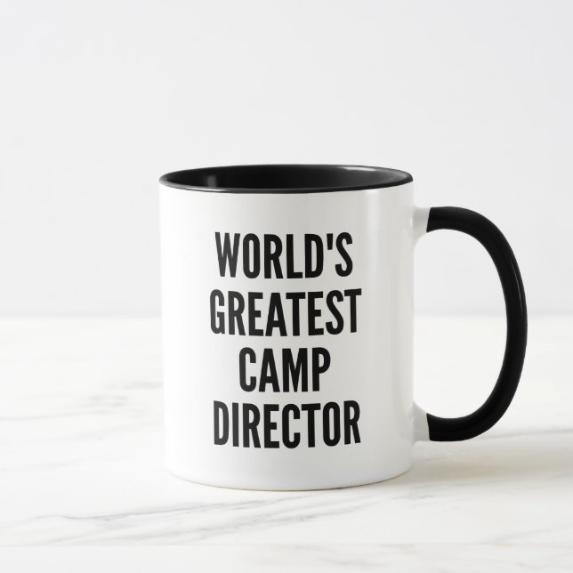 Worlds Greatest Camp Director Mug (Right)
