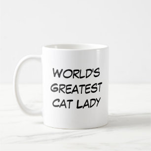 "World's Greatest Cat Lady" Coffee Mug