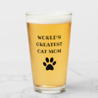 World's Greatest Cat Mom Custom Text Personalized