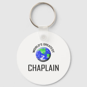 World's Greatest Chaplain Keychain