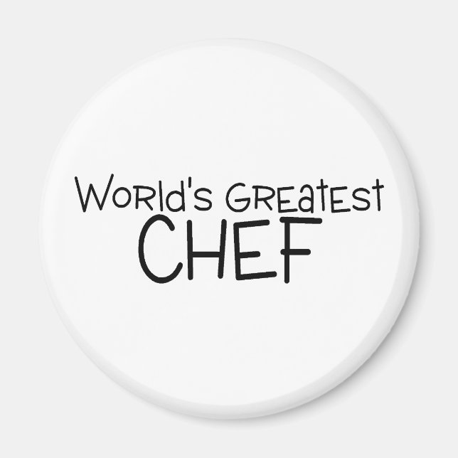 Worlds Greatest Chef Magnet (Front)