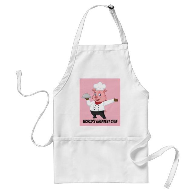 World's Greatest Chef pig apron (Front)