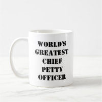 "World's Greatest Chief Petty Officer" Mug