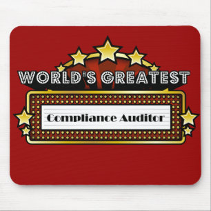 World's Greatest Compliance Auditor Mouse Pad
