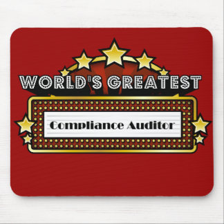 World's Greatest Compliance Auditor Mouse Pad