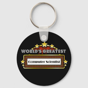 World's Greatest Computer Scientist Keychain
