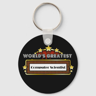 World's Greatest Computer Scientist Keychain