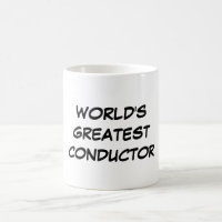 "World's Greatest Conductor" Mug