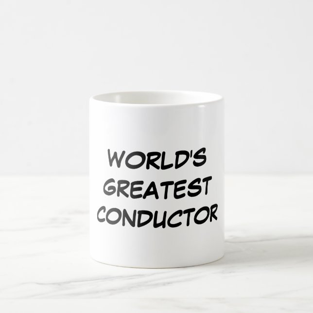 "World's Greatest Conductor" Mug (Center)
