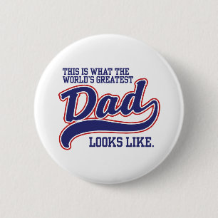 World's Greatest Dad 2 Inch Round Button